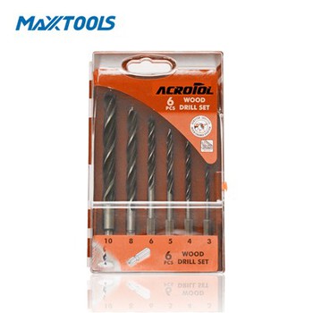 مجموعه های مته چوب 6pcs