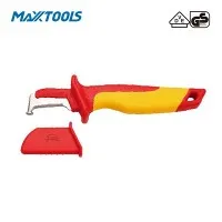 چاقوی کابلی عایق VDE داسی شکل با کفش راهنما